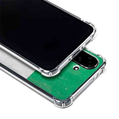 Ireland Flag Distressed Galaxy A36 5G Clear Case